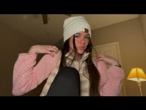 ASMR fabric scratching 