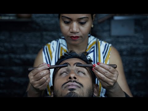 Pure Bliss: Wood Stick Head Massage ASMR for Insomnia Relief & Calm | Tapping & Scratching Therapy