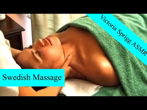 ASMR Swedish Massage with Victoria and Pamela