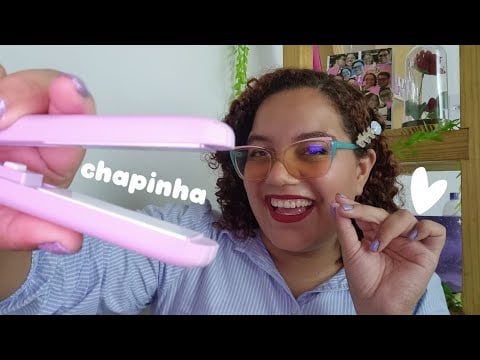 ASMR FAZENDO CHAPINHA NO SEU CABELO 😍💕