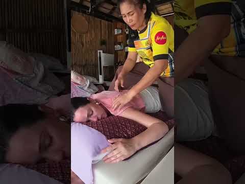 Increíble masaje con sonidos del mar #massage #relax #thailandia