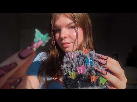 ASMR plucking bugs for DEEP sleep