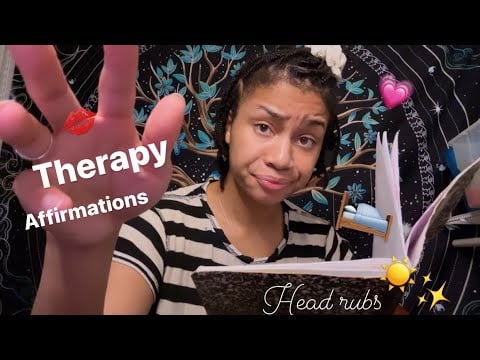 ASMR - Head Rubs From A Nice Therapist (Bethany)