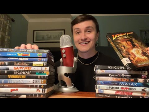 ASMR BIG Movie Collection 📀💤 (whisper ramble)