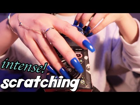 [한국어 Korean ASMR] 시원하게 긁어드립니다 (마이크 스크래칭)/ tascam mic scratching (no talking, intense)