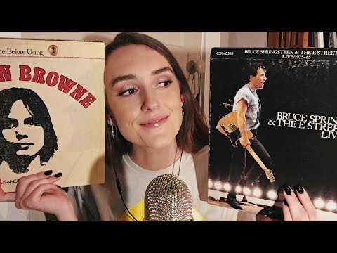 ASMR - Vinyl Records Show & Tell 3 ✨