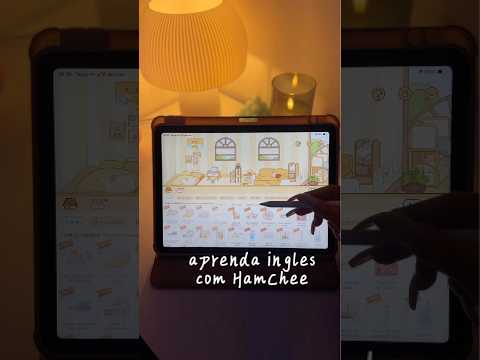 já pensou em aprender inglês enquanto  joga? com HamChee isso é possível 🐹🐾 #hamchee
