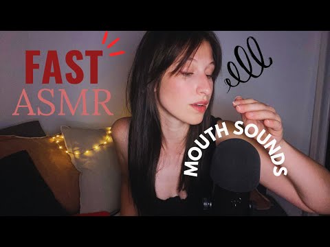 ASMR FR - ⚡️👄FAST AGRESSIF MOUTH SOUNDS 👄⚡️