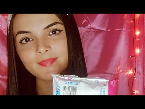 ASMR - CUIDANDO DE VOCÊ NA CLÍNICA DO SONO 💦💤