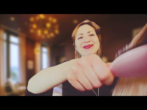 Whispers in Three: English, Bulgarian & Finnish Hair Play ASMR