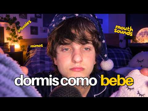 ASMR TE PREPARO PARA DORMIR en MINUTOS😴asmr español