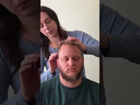 Real Person ASMR Scalp Massage #headmassage #asmrforsleep #relaxation