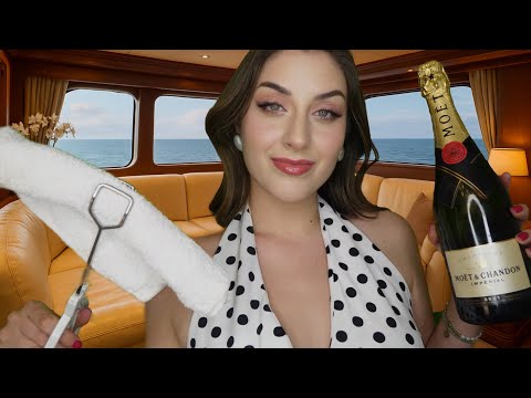 ASMR Deutsch Deine private Luxusyacht 🛥️ Relax Like a Millionaire | Pampering, Roleplay, Whisper