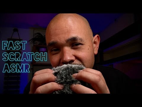 More tingles than you can handle!  Fast, fluffy rhythmic scratching ASMR will bring you pure bliss 🫠