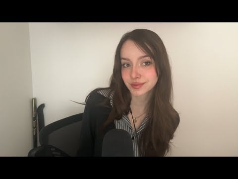 ASMR get ready w me (whispers and makeup sounds)