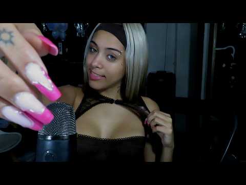 ASMR shirt scratching intenso con uñas largas 🔥