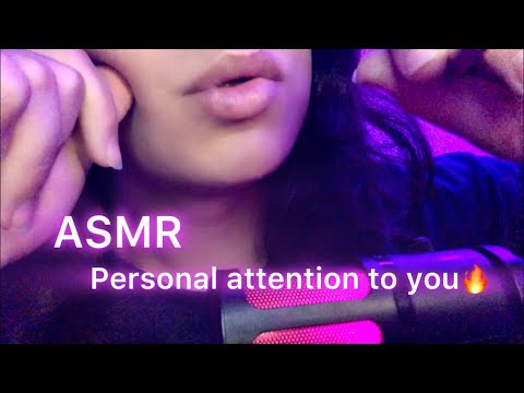 ASMR Your girlfriend gives you very personal attention.