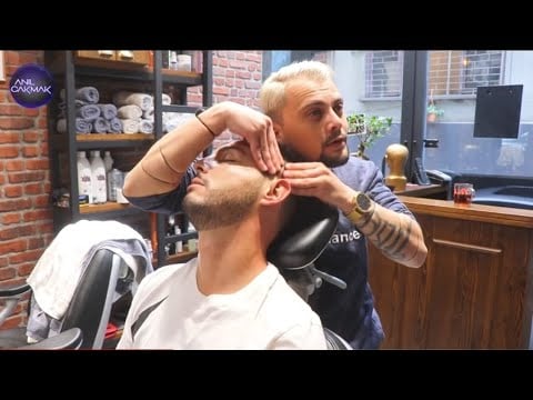 ASMR MASSAGE | Massage Relaxant Pour Dormir | ASMR IN BARBER SHOP