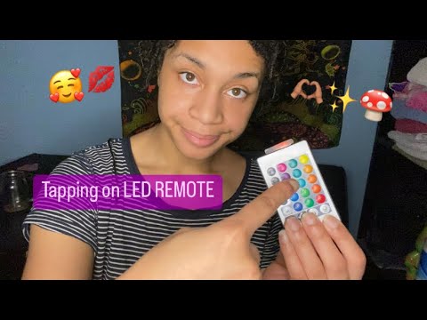 ASMR- Tapping on an LED Remote (Jaedon)