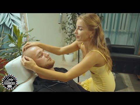 Lush Tranquility ASMR Massage by Barber Lady Irene for Men