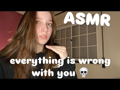 Cranial nerve exam | ASMR everything is wrong with you