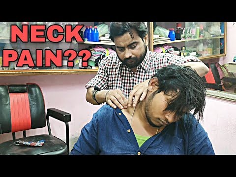 Amazing asmr head massage with neck cracking | asmr Neck massage for pain relief