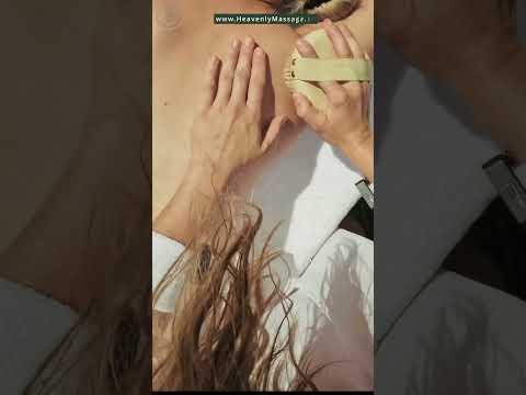 💆‍♀️ 🌿 Douce Harmonie | ASMR Massage Relaxant du Dos avec Brosse en Plein Air – Dominica 🌙✨