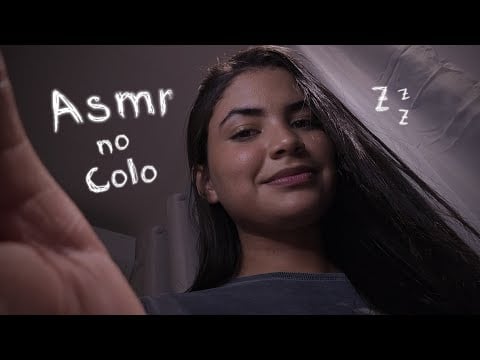 ASMR no colo da sua namorada (Voz suave, gatilhos e toques na tela) 💤💜