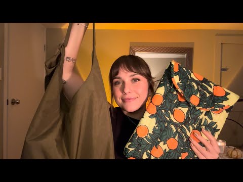 ASMR | What’s in my work bag 👜 💛 lots of Baggu!!
