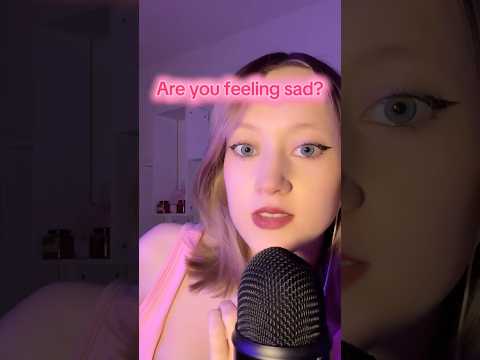 ASMR FOR SAD PEOPLE, don’t worry I gotcha! #asmr #fabricscratching #mouthsounds