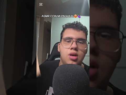 ASMR CON MI PAQUETE! 🍆 #asmr #relax #short #shorts #tendencia #youtubeshorts #YouTube #viral #humor