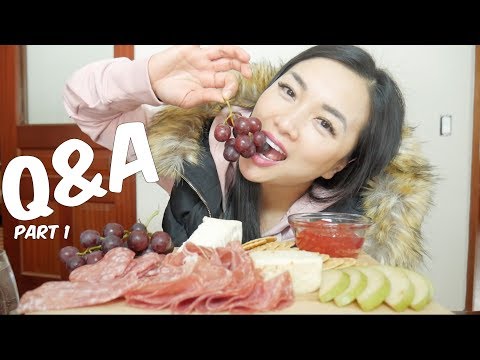 *NORMAL VOICE - Q&A part 1 CHEESE PLATE | SAS-ASMR