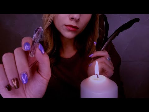 ASMR FAST Plucking Negative Energy Reiki Rain | Fast and Aggressive Hand Movements | Crystal Healing