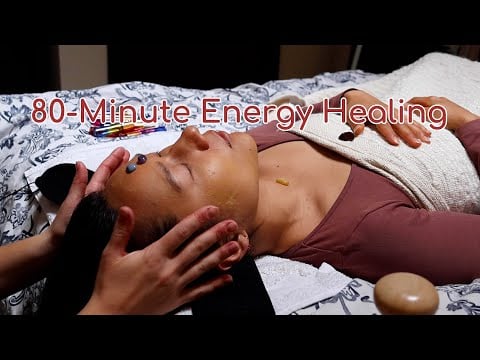 Full Energy Healing Session for @semideasmr | Gemstone Facial, Reiki & Energy Massage [no mid ads]