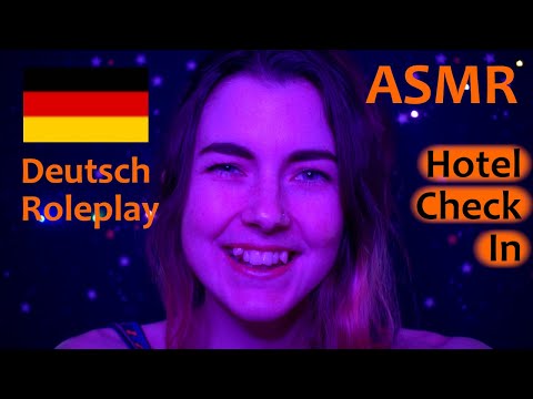 Donnerstags Deutsch: Kurzes ASMR Hotel Check In Role Play [Flüsterte]