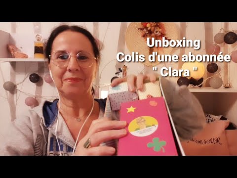 #asmr #français #Unboxing colis  d'une abonnée " Clara " venu tout droit de Belgique, Merci ❤🙏😘
