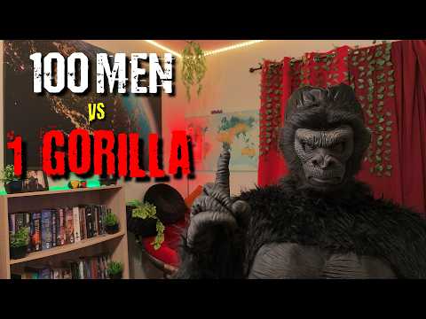 ASMR | 100 Men vs 1 Gorilla (layered sounds, fast and aggressive, clone roleplay)