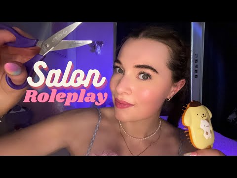 ASMR Haircut ✂️ with Invisible Curls, Invisible Clips & Measuring Your Hair for Tingles & Relaxation