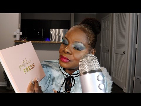 Gettin' Fresh Eyeshadow Swatch ASMR Makeup Pallet