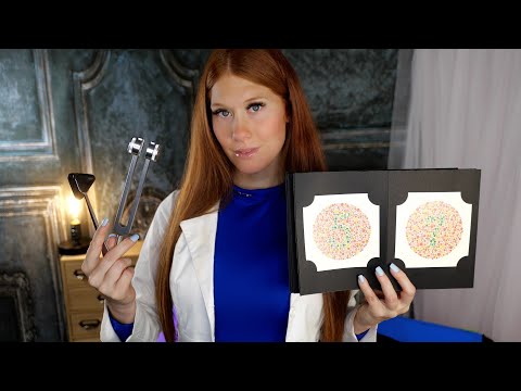 FASTEST Color blindness, Ears, Measuring Your Face, Eye Exam, and Sensitivity Test ASMR👩‍⚕️4K