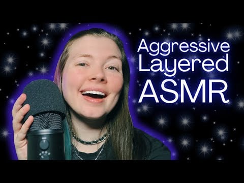 ASMR The Most AGGRESSIVE and CHAOTIC Layered Mic Triggers