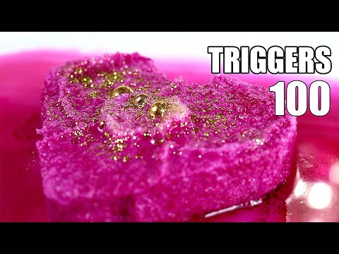 ASMR 100 TRIGGERS in 10 minutes DESTRUCTION COSMETICS | АСМР 100 ТРИГГЕРОВ Уничтожаю косметику