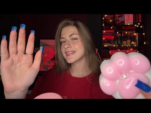 Fast and Aggressive ASMR •☆• Very Random whispers, mouth sounds, tapping, hand movements