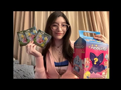 Close Up Whispering And Unboxing Neopet Items