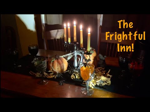 Stay a night at the Frightful Inn! ASMR Roleplay (Soft Spoken) Ice cube & drink sounds (reupload)