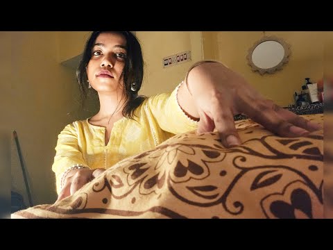ASMR HINDI| Indian Girl Gives You a Full Body Massage (Massage Parlour Roleplay)