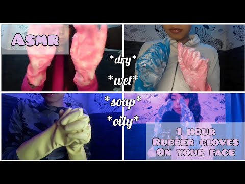 ASMR ◇ 1hour of rubber gloves sounds (mix) 💫