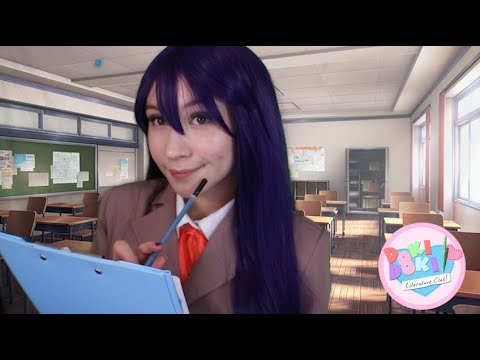 ASMR | Yuri Sketches You | Doki Doki Literature Club