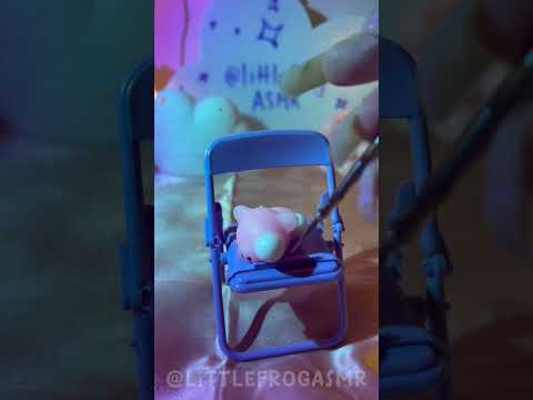 MOCHI PIMPLE POPPING 🐽✨ #asmr #satisfying #cute #squishy #tingles #asmrsounds #pimplepopping