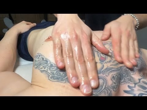 Asmr Boys Only - Oiled Chest Massage | Relax with us